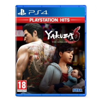 PS4 Yakuza 6: The Song of Life  εξώφυλλο