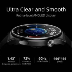 QCY GT S3 Smartwatch - Γκρι