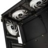 Kolink Observatory HF Glass ARGB Midi Tower Case - Black (with 6 ARGB fans - 3x140mm & 3x120mm)