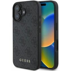 Guess 4G Classic Case για iPhone 16 - Μαύρο