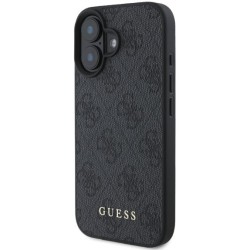 Guess 4G Classic Case για iPhone 16 - Μαύρο