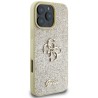 Guess Fixed Glitter 4G Logo Case για iPhone 16 Pro Max - Χρυσό