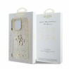 Guess Fixed Glitter 4G Logo Case για iPhone 16 Pro Max - Χρυσό