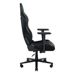 Razer Enki X Καρέκλα Gaming Δερματίνης με Ρυθμιζόμενα Μπράτσα - Black/Green καρεκλα πλάι 2