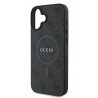 Guess Back Cover Δερματίνης / Δερμάτινο για iPhone 16 Plus - Μαύρο