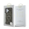 Guess Back Cover Δερμάτινο για iPhone 16 Plus - Καφέ