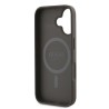 Guess Back Cover Δερμάτινο για iPhone 16 Plus - Καφέ