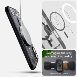 Spigen Ultra Hybrid Zero One (MagFit) Back Cover Πλαστικό για iPhone 16 - Μαύρο