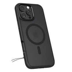 Spigen Ultra Hybrid MagFit Back Cover Πλαστικό Frost για iPhone 16 Pro - Μαύρο