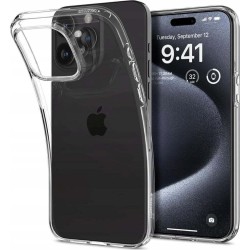 Θήκη Spigen Liquid Crystal Διάφανη για iPhone 16 Pro, με μπροστινή και πίσω όψη
