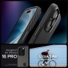 Θήκη Spigen Liquid Air Back Cover Σιλικόνης για iPhone 16 Pro - Matte Black
