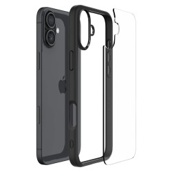 Spigen Ultra Hybrid Back Cover Πλαστικό για iPhone 16 Plus - Matte Black