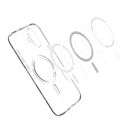 Spigen Liquid Crystal MagFit Back Cover Πλαστικό για iPhone 16 Plus - Λευκό
