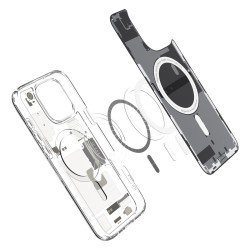 Spigen Ultra Hybrid Zero One (MagFit) Back Cover Πλαστικό για iPhone 16 Pro Max - Natural Titanium