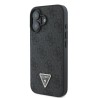 Guess Back Cover Δερμάτινο για iPhone 16 Plus - Μαύρο