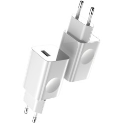 Baseus Φορτιστής Τοίχου με USB-A 24W - Λευκό