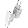 Baseus Φορτιστής Τοίχου με USB-A 24W - Λευκό