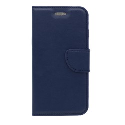 Θήκη flip με υποδοχή καρτών και δυνατότητα STAND για Samsung Galaxy A16 - Σκούρο Μπλε