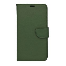 Θήκη flip με υποδοχή καρτών και δυνατότητα STAND για Samsung Galaxy A16 - Σκούρο Πράσινο