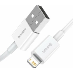 Baseus Superior Series Καλώδιο USB σε Lightning (1m) - Λευκό