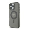 Guess Magsafe “Rhinestones” Hard Case Θήκη προστασίας από σκληρό πλαστικό – iPhone 16 Pro Μαύρο – GUHMP16LPFTDTEK