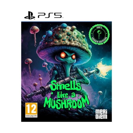 PS5 Smells Like A Mushroom:100% Vegan Edition εξώφυλλο