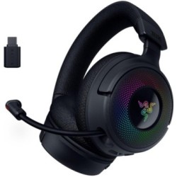 Razer Kraken V4 Ασύρματο Over-ear Gaming Headset - Μαύρο ακουστικα και βυσμα usb
