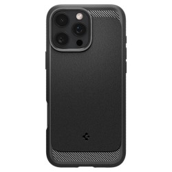 Spigen Rugged Armor Magfit Back Cover για Apple iPhone 16 Pro Max - Matte Black