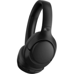 QCY H3 Ασύρματα/Ενσύρματα Over Ear Ακουστικά - Μαύρο ακουστικα πλαινη οψη