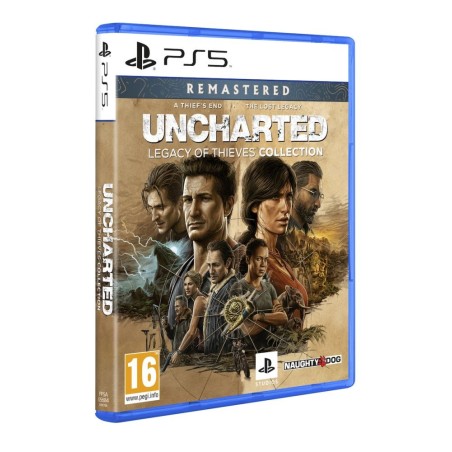 PS5 Uncharted: Legacy of Thieves Collection - Remastered εξώφυλλο
