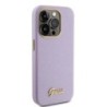 Guess Glitter Full Wrapped Glossy Case with Vintage Script Logo Θήκη προστασίας από σιλικόνη – iPhone 15 Pro Glitter Lilac –  GU