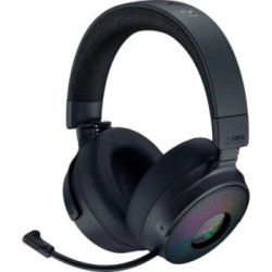 Razer Kraken V4 Pro & Sound Card Ασύρματο Over-ear Gaming Hedset - Μαύρο