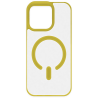ObaStyle Creative Semiclear Case για Apple iPhone 15 - Κίτρινο