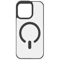ObaStyle Creative Semiclear Case για Apple iPhone 12 / 12 Pro - Μαύρο