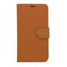 Θήκη flip με υποδοχή καρτών και δυνατότητα STAND για Apple iPhone 16 Pro Max - Καφέ