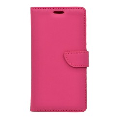 Θήκη flip με υποδοχή καρτών και δυνατότητα STAND για Apple iPhone 16 Pro Max - Φούξια