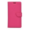 Θήκη flip με υποδοχή καρτών και δυνατότητα STAND για Apple iPhone 16 Pro Max - Φούξια