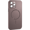 ObaStyle Metal Effect Magnetic Soft Cover Case για Apple iPhone 15 Pro Max - Γραφίτης