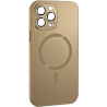ObaStyle Metal Effect Magnetic Soft Cover Case για Apple iPhone 12 Pro - Χρυσό