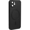 ObaStyle Metal Effect Magnetic Soft Cover Case για Apple iPhone 11 - Μαύρο