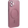 ObaStyle Metal Effect Magnetic Soft Cover Case για Apple iPhone 11 - Ροζ Χρυσό