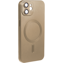 ObaStyle Metal Effect Magnetic Soft Cover Case για Apple iPhone 11 - Χρυσό