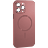 ObaStyle Metal Effect Magnetic Soft Cover Case για Apple iPhone 15 Pro - Ροζ Χρυσό