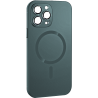 ObaStyle Metal Effect Magnetic Soft Cover Case για Apple iPhone 15 Pro - Σιέλ
