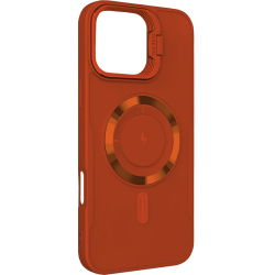 ObaStyle Creative Camera Stand Case για Apple iPhone 14 Pro - Πορτοκαλί