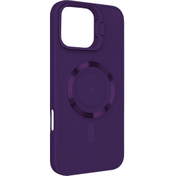 ObaStyle Creative Camera Stand Case για Apple iPhone 12 / 12 Pro - Βαθύ Μωβ