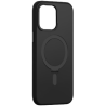 MLK+ Semiclear Magnetic Hard Stand Case για Apple iPhone 13 Pro - Μαύρο