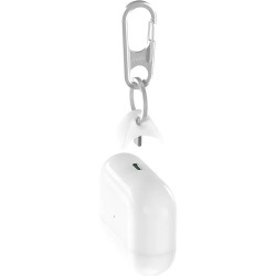 JURA Anchor Μεταλλικό Μπρελόκ για AirPods & AirPods Pro – Ασημί