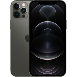 Μεταχειρισμένο Apple iPhone 12 Pro 128GB - Graphite μπροστινή και πίσω όψη