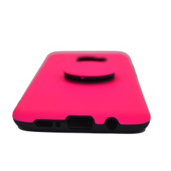 Θήκη ενισχυμένη Tough Armor με Pop Socket για Samsung S9 Plus - ροζ